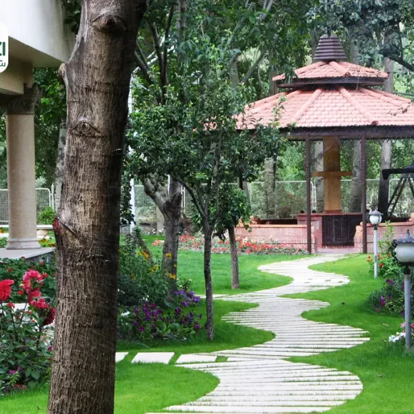 چمن در محوطه سازی