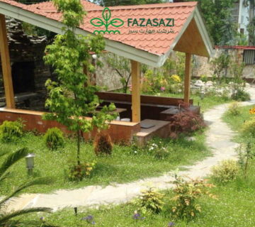 فضاسازی و محوطه سازی ویلاهای بزرگ (1)