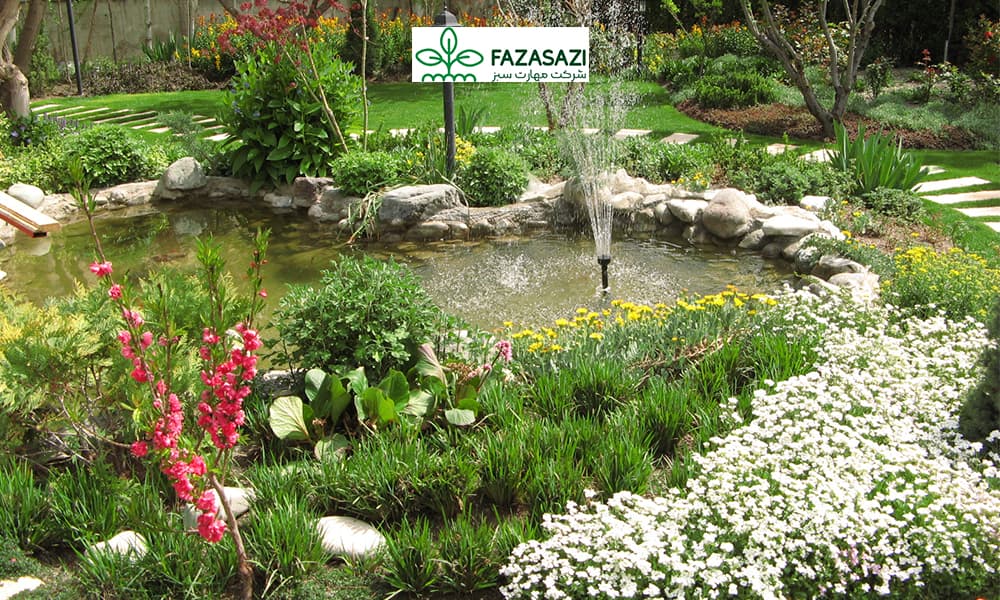 آبیاری محوطه