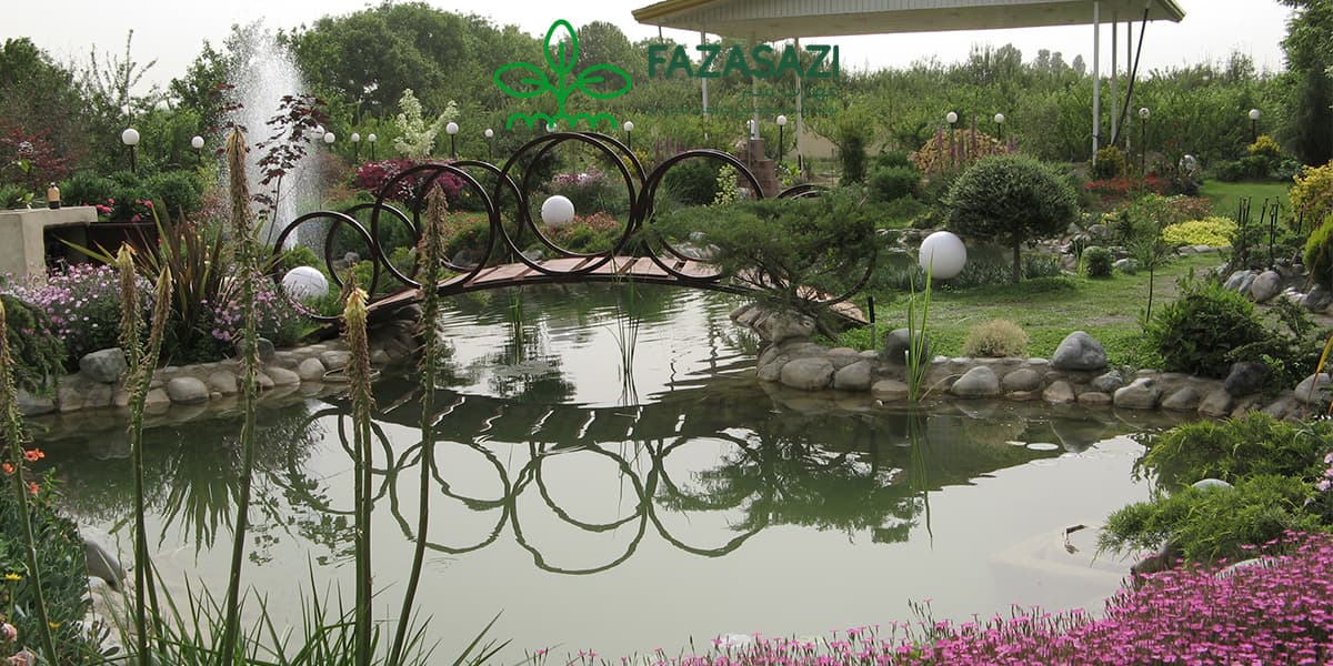 حوضچه الاچیق و پوشش گیاهی پروژه لشکر آباد