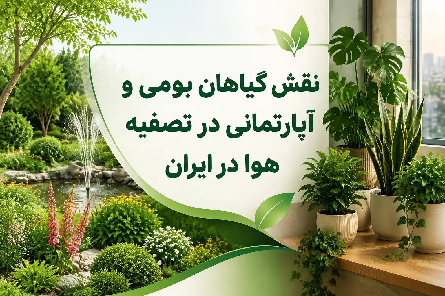 نقش گیاهان بومی